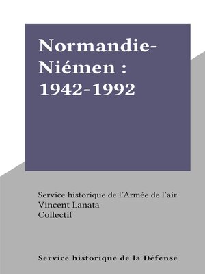 cover image of Normandie-Niémen